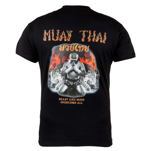 KOSZULKA MUAY THAI HEART AND MIND OVERCOME ALL