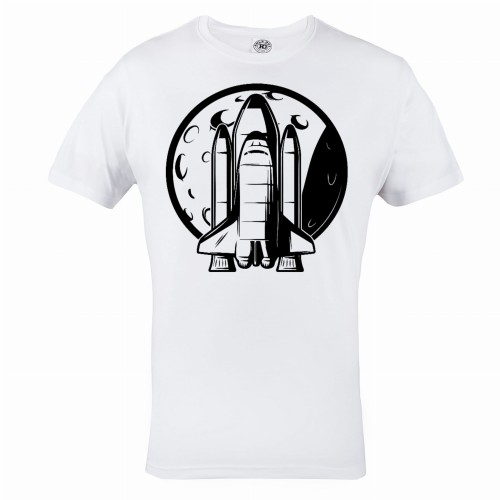 KOSZULKA MĘSKA ROCKET IN THE MOON 