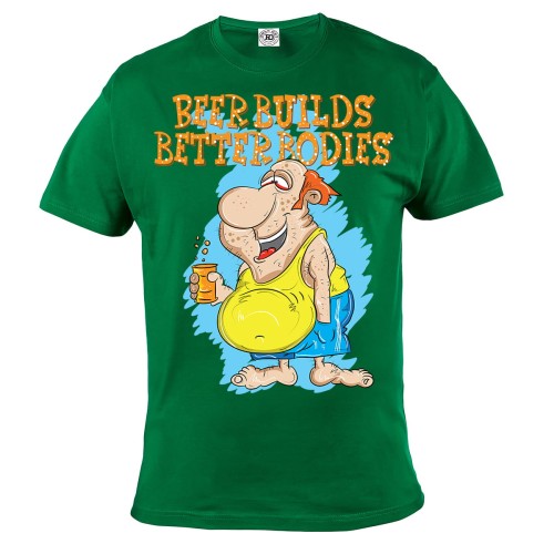 KOSZULKA ŚMIESZNE BEER BUILDS BEETER BODIES 5