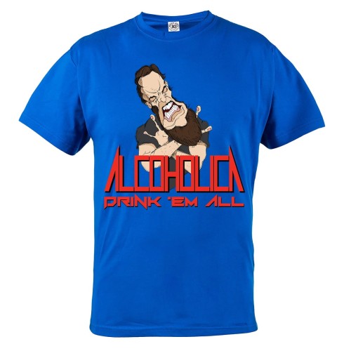 KOSZULKA ŚMIESZNE ALCOHOLICA 3