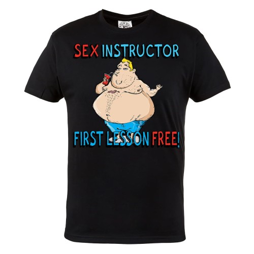 KOSZULKA ŚMIESZNE SEX INSTRUCTOR