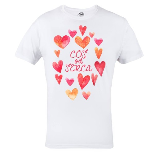 KOSZULKA WALENTYNKOWA PREZENT NA WALENTYNKI DLA NIEGO I <3 YOU 