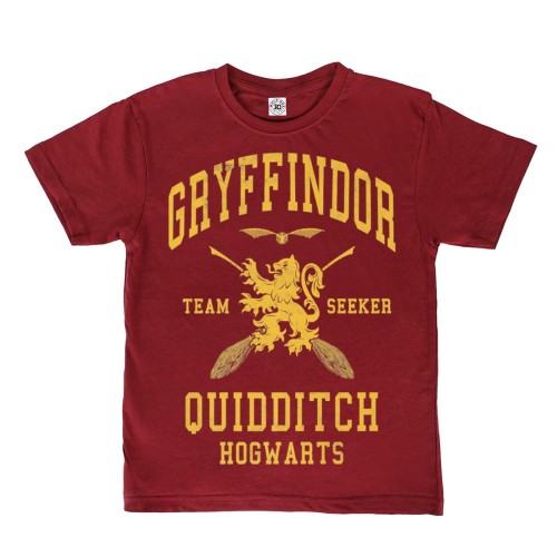 DZIECIĘCA KOSZULKA FILMOWA HARRY POTTER GRYFFINDOR QUIDDITCH 1