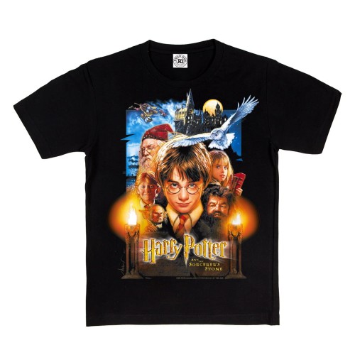 DZIECIĘCA KOSZULKA FILMOWA HARRY POTTER KAMIEŃ FILOZOFICZNY HOGWART DUMBLEDORE 1