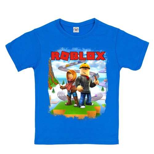 DZIECIĘCA KOSZULKA GRA ROBLOX ŚWIAT 1