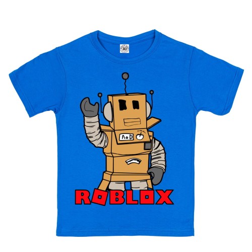 DZIECIĘCA KOSZULKA GRA ROBLOX ROBOT 1