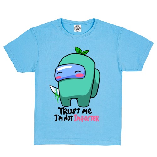 DZIECIĘCA KOSZULKA GRA AMONG US TRUST ME I'M NOT IMPOSTER 1