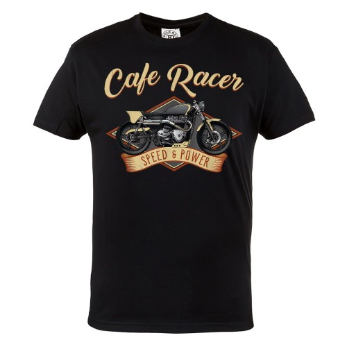 KOSZULKA MOTO MOTOCYKLOWA CAFE RACER SPEED POWER