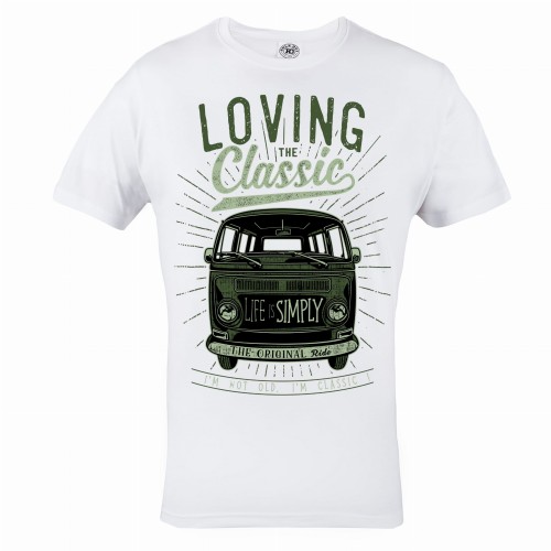 KOSZULKA MOTO MOTORYZACYJNA LOVING THE CLASSIC VINTAGE 1