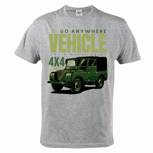 KOSZULKA MOTO MOTORYZACYJNA 4X4 OFF ROAD CLASSIC JEEP