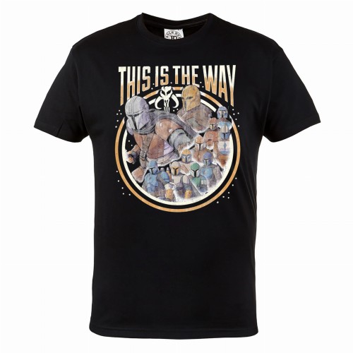 KOSZULKA STAR WARS GWIEZDNE WOJNY THE MANDALORIAN THIS IS THE WAY
