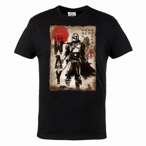 KOSZULKA STAR WARS GWIEZDNE WOJNY THE MANDALORIAN THIS IS THE WAY 1