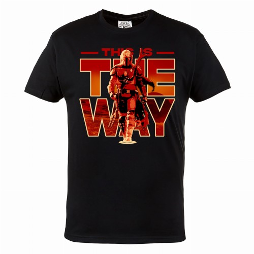 KOSZULKA STAR WARS GWIEZDNE WOJNY THE MANDALORIAN THIS IS THE WAY