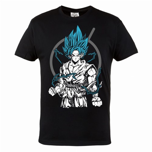 KOSZULKA DRAGON BALL SUPER SAIYAN BLUE SON GOKU