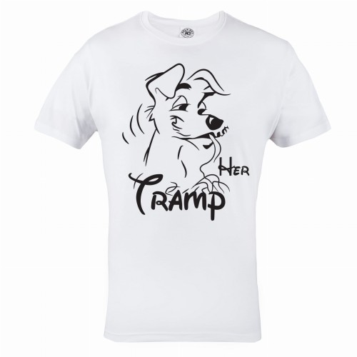 ZESTAW KOSZULEK WALENTYNKOWYCH LOVE PREZENT NA WALENTYNKI DLA PARY ZAKOCHANY KUNDEL HIS LADY HER TRAMP 2