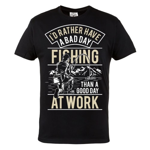 KOSZULKA FISHING AT WORK