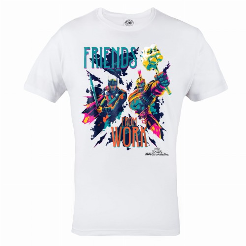 MĘSKA KOSZULKA FILMOWA MARVEL AVENGERS THOR RAGNAROK FRIENDS FROM WORK 1