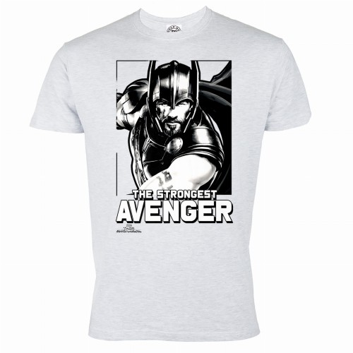 MĘSKA KOSZULKA FILMOWA MARVEL AVENGERS THOR THE STRONGEST AVENGER