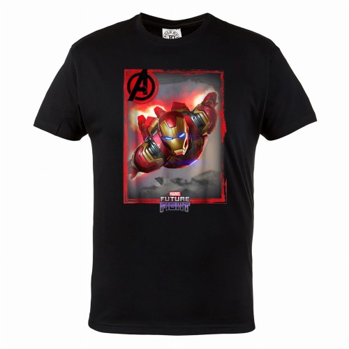 MĘSKA KOSZULKA FILMOWA MARVEL AVENGERS IRON MAN TONY STARK FUTURE FIGHT 1