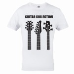 MĘSKA KOSZULKA MUZYCZNA MUZYKA MUSIC GUITAR COLLECTION GITARY