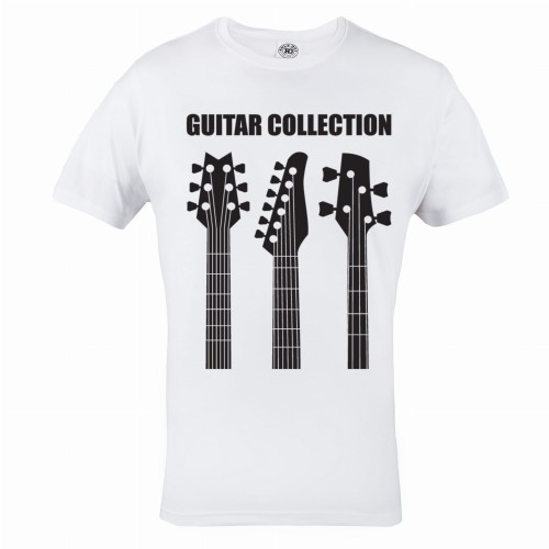 MĘSKA KOSZULKA MUZYCZNA MUZYKA MUSIC GUITAR COLLECTION GITARY