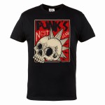 MĘSKA KOSZULKA MUZYCZNA MUZYKA ROCK MUSIC PUNK'S NOT DEAD