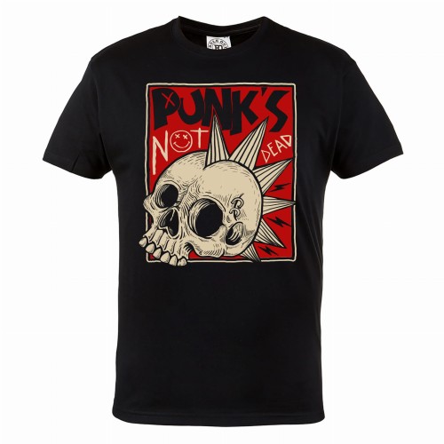 MĘSKA KOSZULKA MUZYCZNA MUZYKA ROCK MUSIC PUNK'S NOT DEAD 1