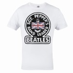 MĘSKA KOSZULKA MUZYCZNA MUZYKA ROCK MUSIC THE BEATLES BAND LEADER PEPPER'S