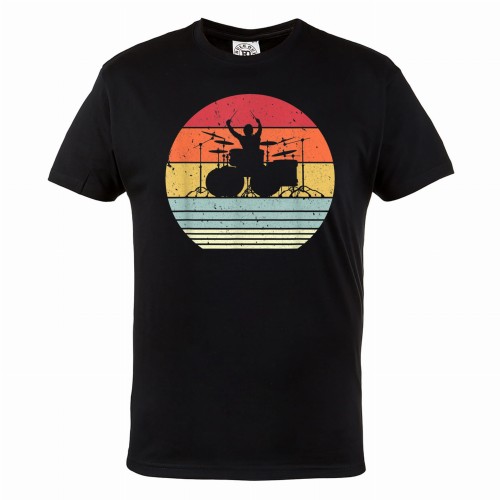 MĘSKA KOSZULKA MUZYCZNA MUZYKA ROCK INSTRUMENT PERKUSJA 1