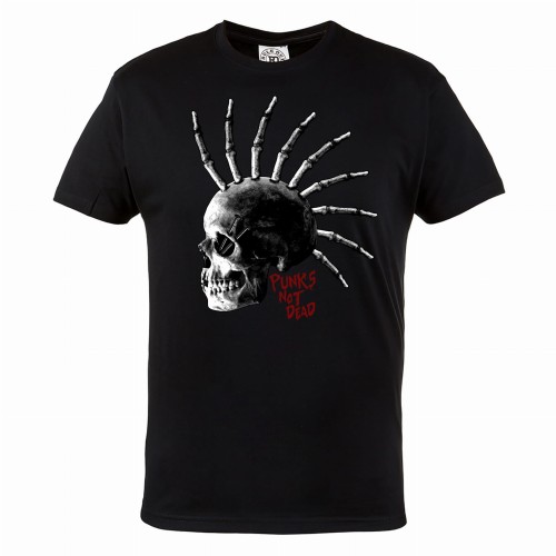 MĘSKA KOSZULKA MUZYCZNA MUZYKA ROCK PUNK'S NOT DEAD CZACHA 1