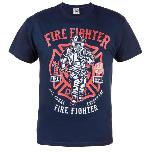 KOSZULKA ALL EQUAL EXCEPT THE FIRE FIGHTER 1