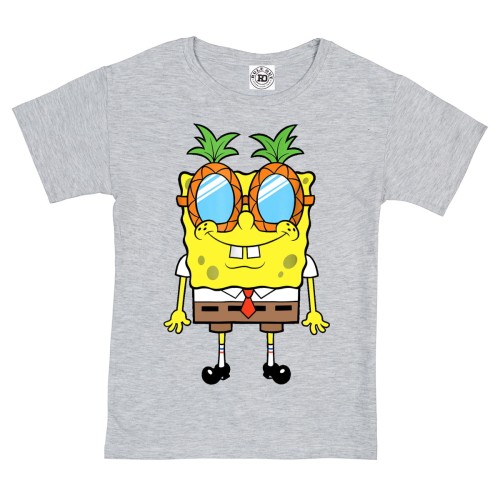 DZIECIĘCA KOSZULKA Z NADRUKIEM SPONGEBOB KANCIASTOPORTY 1