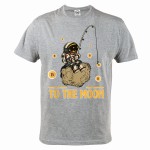 MĘSKA KOSZULKA BITCOIN KRYPTOWALUTY BTC CRYPTO TO THE MOON