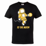 MĘSKA KOSZULKA BITCOIN KRYPTOWALUTY BTC CRYPTO TO THE MOON
