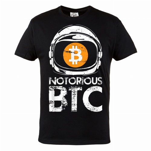 MĘSKA KOSZULKA BITCOIN KRYPTOWALUTY NOTORIOUS BTC