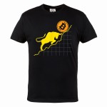 MĘSKA KOSZULKA BITCOIN KRYPTOWALUTY BTC CRYPTO BLOCKCHAIN BYK