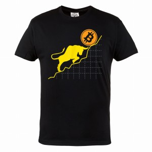 MĘSKA KOSZULKA BITCOIN KRYPTOWALUTY BTC CRYPTO BLOCKCHAIN BYK