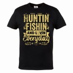 MĘSKA KOSZULKA WĘDKARSKA DLA WĘDKARZA MYŚLIWEGO WĘDKARSTWO RYBY HUNTING FISHING EVERYDAY