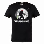 MĘSKA KOSZULKA WĘDKARSKA DLA WĘDKARZA WĘDKARSTWO RYBY FISHING WĘDKA BASSQUATCH