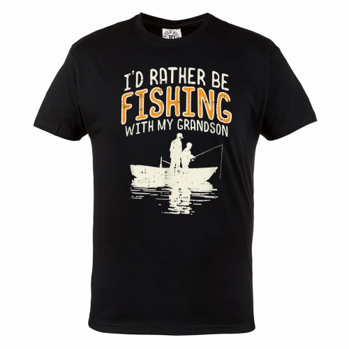 MĘSKA KOSZULKA WĘDKARSKA DLA WĘDKARZA FISHING WĘDKARSTWO RYBY DZIADEK WNUK GRANDSON 1