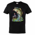 MĘSKA KOSZULKA WĘDKARSKA DLA WĘDKARZA FISHING WĘDKARSTWO RYBY FISH