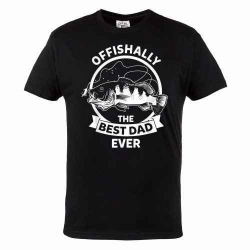 MĘSKA KOSZULKA WĘDKARSKA DLA WĘDKARZA WĘDKARSTWO RYBY FISHING NAJLEPSZY OJCIEC TATA