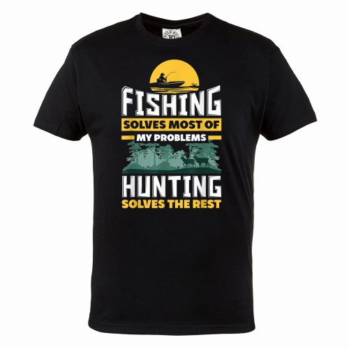 MĘSKA KOSZULKA WĘDKARSKA DLA WĘDKARZA MYŚLIWEGO WĘDKARSTWO RYBY HUNTING FISHING 1