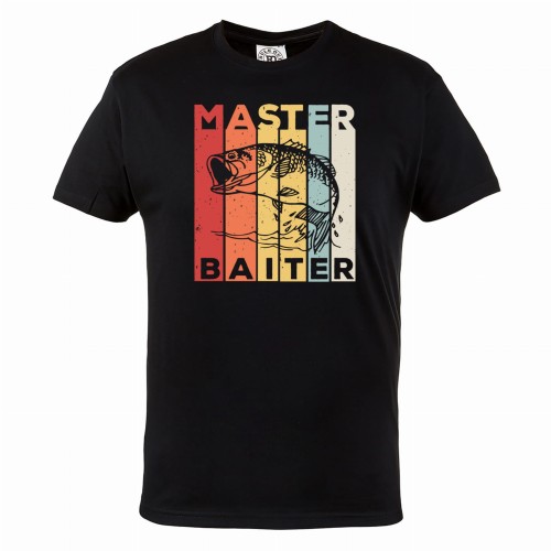 MĘSKA KOSZULKA WĘDKARSKA DLA WĘDKARZA WĘDKARSTWO RYBY FISHING PRZYNĘTA  MASTER BAITER 1