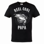 MĘSKA KOSZULKA WĘDKARSKA DLA WĘDKARZA WĘDKARSTWO RYBY FISHING REEL COOL PAPA