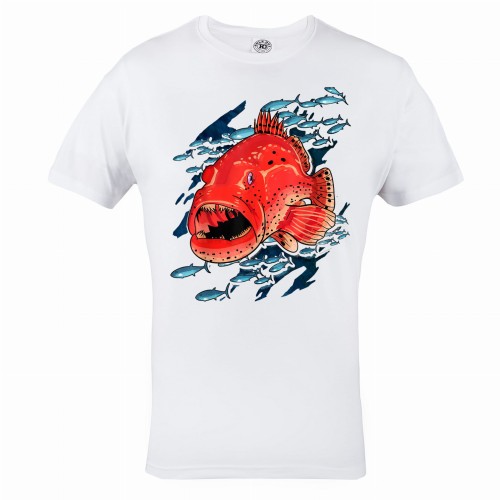 MĘSKA KOSZULKA WĘDKARSKA DLA WĘDKARZA WĘDKARSTWO RYBY FISHING WĘDKA RYBA 1