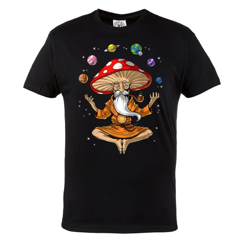 MĘSKA KOSZULKA CANNABIS MARIHUANA ZIOŁO WEED MUSHROOMS HIGH ODLOT MEDYTACJA 1