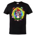 MĘSKA KOSZULKA CANNABIS MARIHUANA ZIOŁO WEED MUSHROOMS HIGH ODLOT KOSMOS