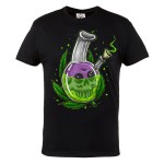 MĘSKA KOSZULKA CANNABIS MARIHUANA ZIOŁO WEED JOINT HIGH ODLOT BONGO CZACHA