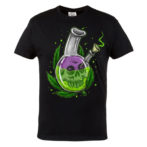 MĘSKA KOSZULKA CANNABIS MARIHUANA ZIOŁO WEED JOINT HIGH ODLOT BONGO CZACHA 1